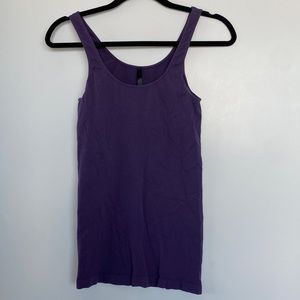 Babaton Purple Stretchy Tank Top